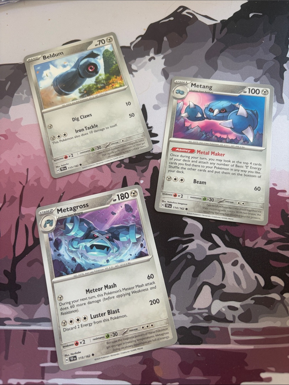 Beldum Metang Metagross Evolution Line Lot | Temporal Forces | ✨5/$25